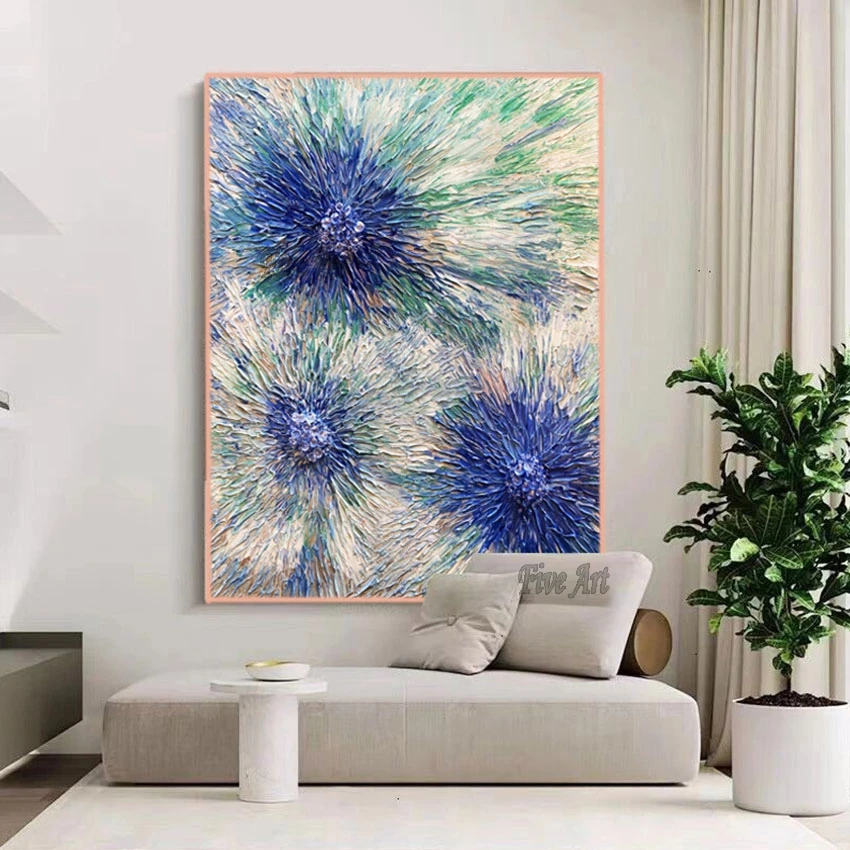 Палитра ручной росписи с ножом, искусственный цветок, картина без рамки, настенные картины, украшение, холст, картина для гостиной
Палитра ручной росписи с ножом, искусственный цветок, картина без рамки, настенные картины, украшение, холст, картина для гостиной