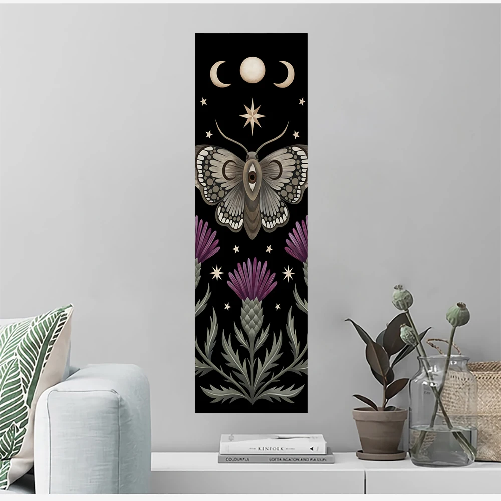 Гобелен "Лунная фаза", оливково-зеленый, полиэстер 
Гобелен "Лунная фаза", оливково-зеленый, полиэстер