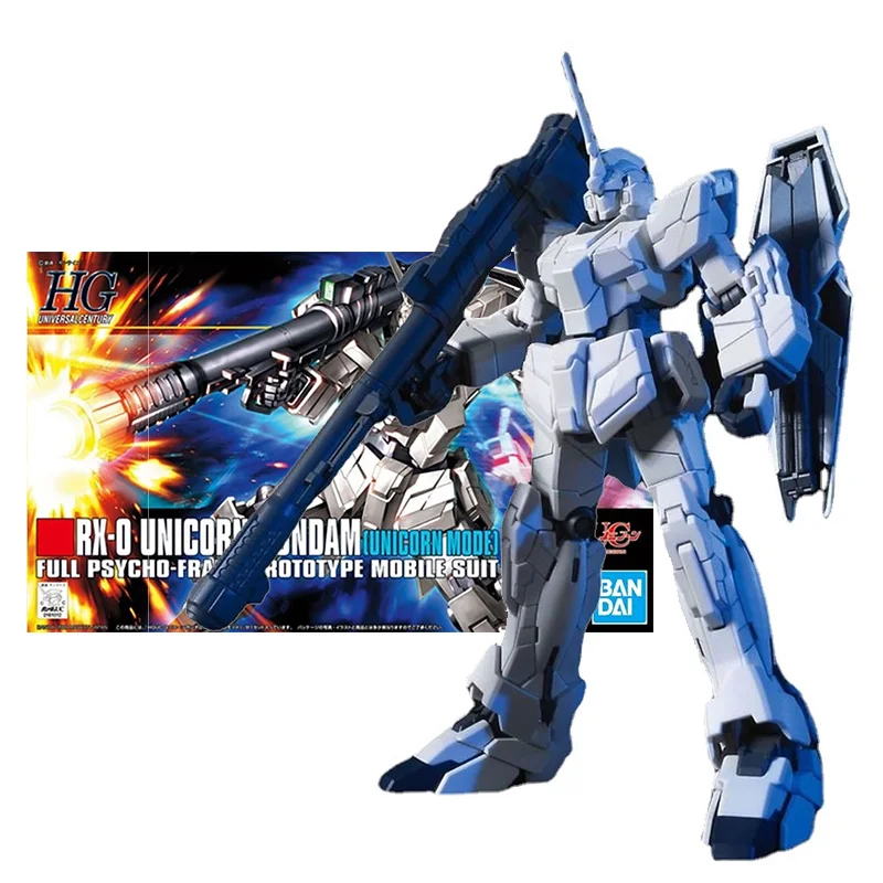Bandai Genuine Gundam Model Kit Anime Figure HGUC 1/144 RX-0 Unicorn Collection Gunpla Anime Action Figure Toys for Children
Bandai Genuine Gundam Model Kit Anime Figure HGUC 1/144 RX-0 Unicorn Collection Gunpla Anime Action Figure Toys for Children