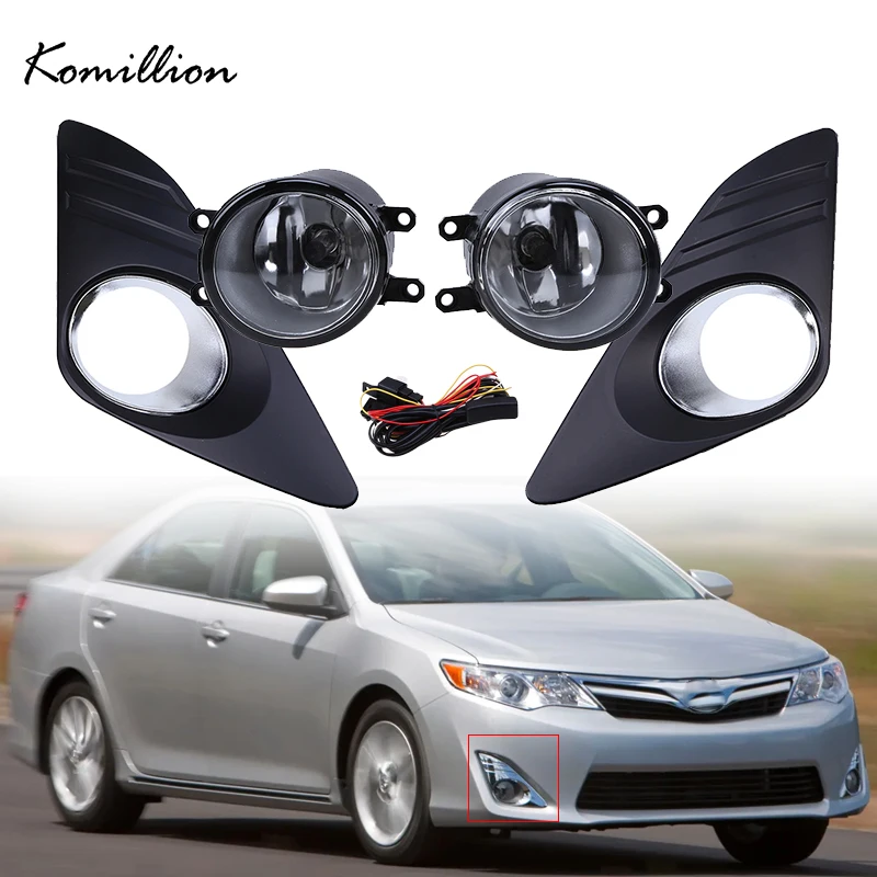 1Set Car Front Bumper Grille Fog Lights Auto Yellow Halogen Lamp Bulbs Assembly Kits for Toyota Camry XV50 LE/XLE 2012 2013 2014
1Set Car Front Bumper Grille Fog Lights Auto Yellow Halogen Lamp Bulbs Assembly Kits for Toyota Camry XV50 LE/XLE 2012 2013 2014