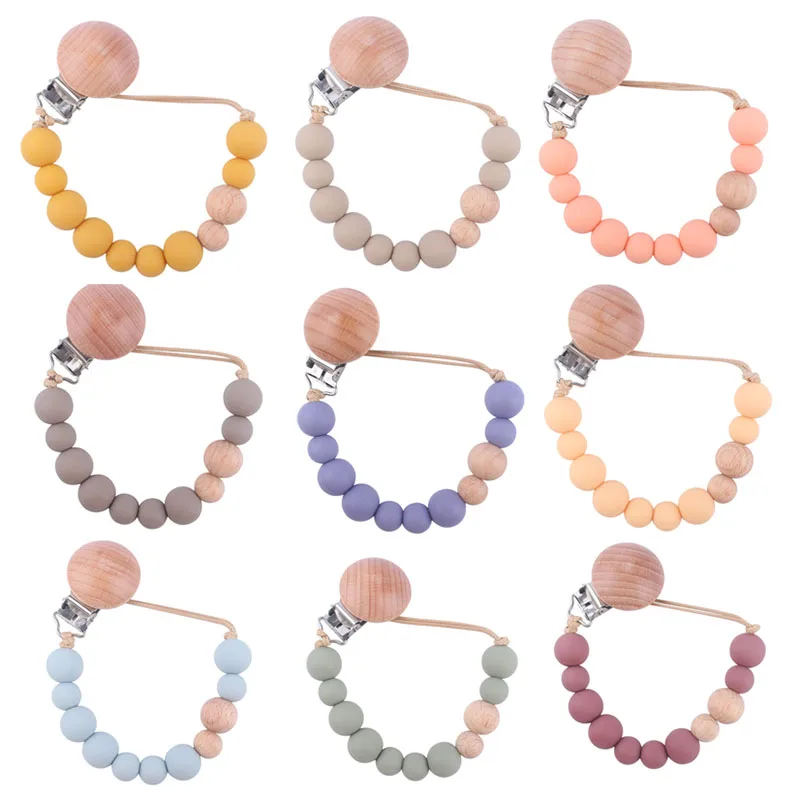 New Baby Silicone Bead Pacifier Clip Chains Nipple Holder for Baby Dummy Feeding Clip Soother Accessories BPA Free
New Baby Silicone Bead Pacifier Clip Chains Nipple Holder for Baby Dummy Feeding Clip Soother Accessories BPA Free