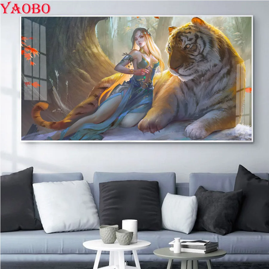 5D DIY алмазная живопись Красота эльф и Тигр Набор для вышивки крестиком полная Алмазная вышивка мозаика Стразы Гостиная Декор-баннер
5D DIY алмазная живопись Красота эльф и Тигр Набор для вышивки крестиком полная Алмазная вышивка мозаика Стразы Гостиная Декор-баннер
