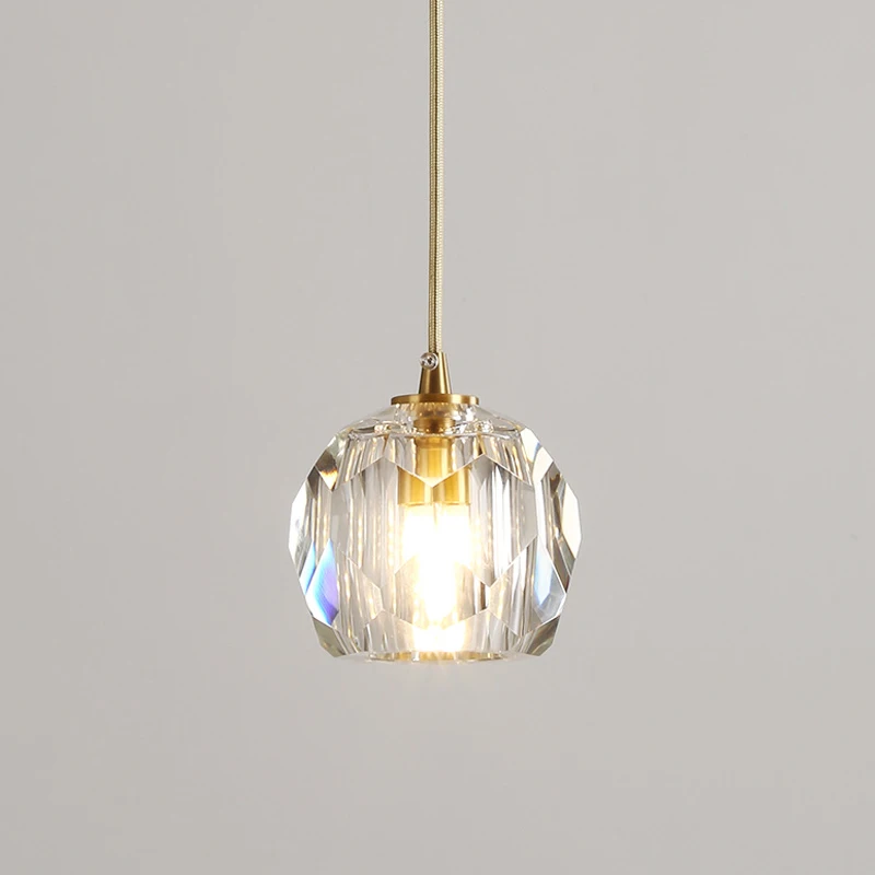 Modern Crystal Pendant Lights Nordic Diamond Crystal Hanging Lamp Bedroom Bedside Light Dining Room Living Room Lamp Home Decor
Modern Crystal Pendant Lights Nordic Diamond Crystal Hanging Lamp Bedroom Bedside Light Dining Room Living Room Lamp Home Decor