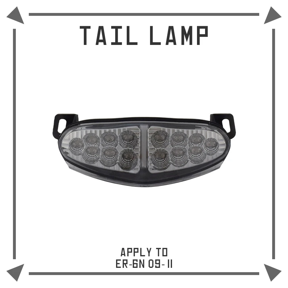 for KAWASAKI NINJA 650 ER-6N 09-11 LED Tail Light Integrated Motorcycle Turn Signal Light Tail Stop Brake Warning Lamp
for KAWASAKI NINJA 650 ER-6N 09-11 LED Tail Light Integrated Motorcycle Turn Signal Light Tail Stop Brake Warning Lamp