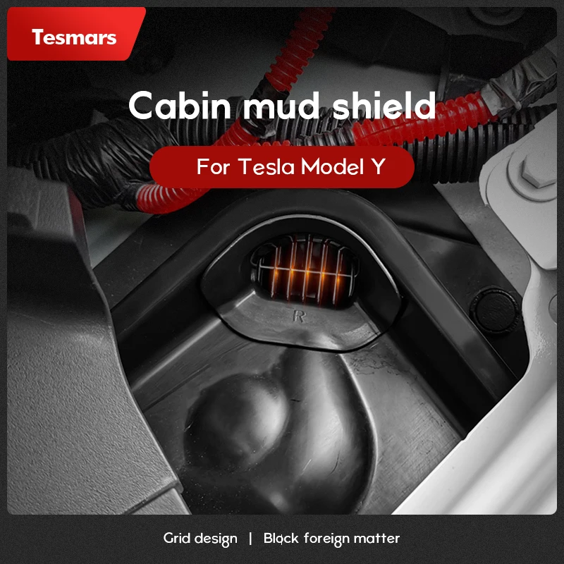 Tesmars for Tesla Model Y Engine Cabin Anti Mud Cover, Engine Room Anti-leak Diversion Cover Interior Modification Accessories
Tesmars for Tesla Model Y Engine Cabin Anti Mud Cover, Engine Room Anti-leak Diversion Cover Interior Modification Accessories