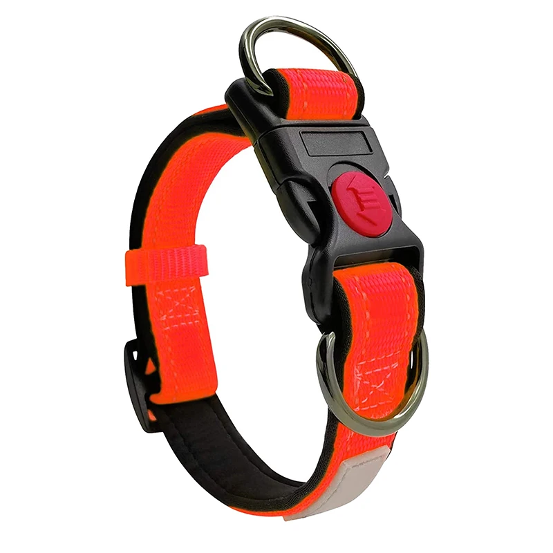 Pet Reflective Dog Collar Durable Strong Double D Ring Safety Buckle for Big Medium Puppy German Shepherd Training Collar Dogs
Pet Reflective Dog Collar Durable Strong Double D Ring Safety Buckle for Big Medium Puppy German Shepherd Training Collar Dogs
