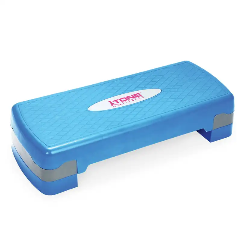 Blue and White Aerobic Stepper - Durable, Portable Exercise Stepper for Home Gym Cardio Workouts.
Blue and White Aerobic Stepper - Durable, Portable Exercise Stepper for Home Gym Cardio Workouts.