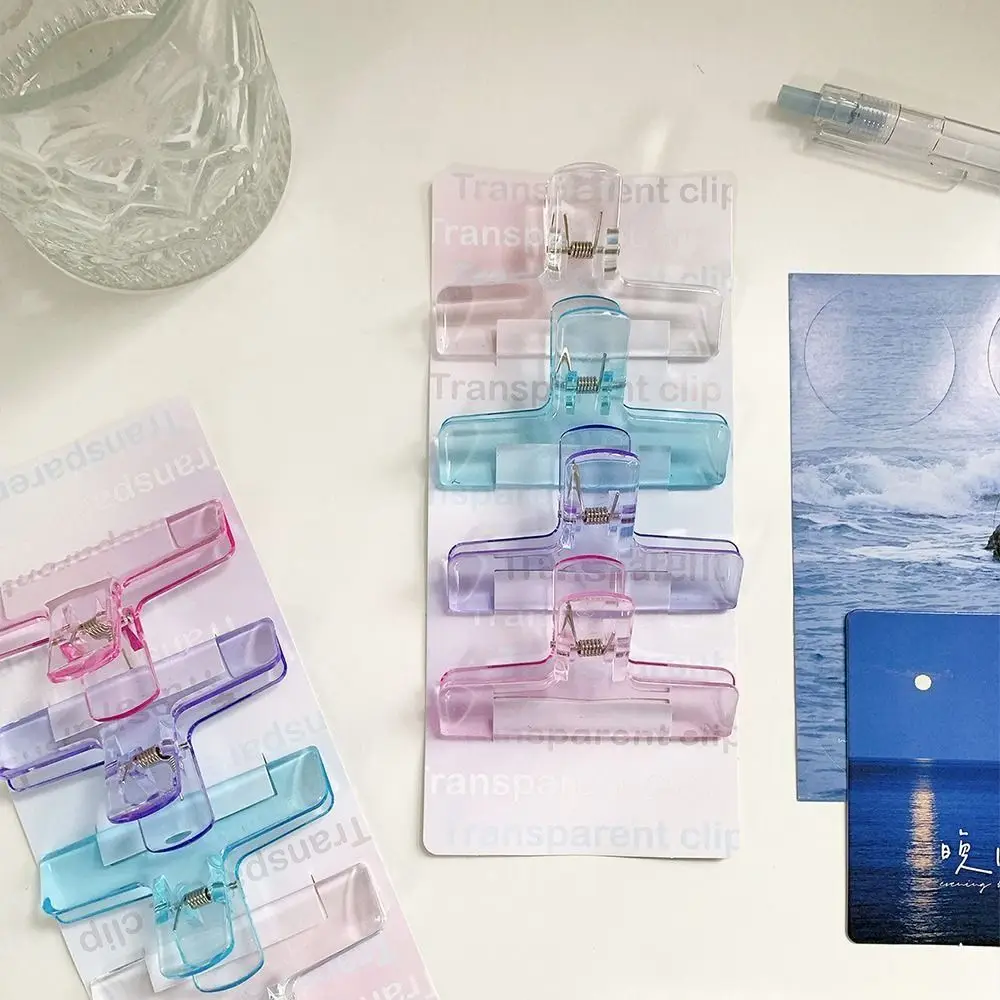 Transparent 2pcs Binding Clips Student Stationery Dovetail Clamp Bookmark Binder Page Holder Paperclips Memo Clip Fixing Clips
Transparent 2pcs Binding Clips Student Stationery Dovetail Clamp Bookmark Binder Page Holder Paperclips Memo Clip Fixing Clips
