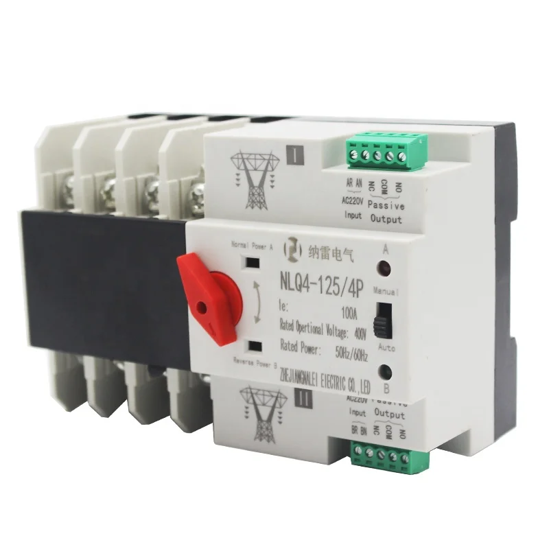 100a Switching(ats) Automatic Transfer Switch For Solar Power 4P Dual Power ats Automatic Transfer Switch
100a Switching(ats) Automatic Transfer Switch For Solar Power 4P Dual Power ats Automatic Transfer Switch
