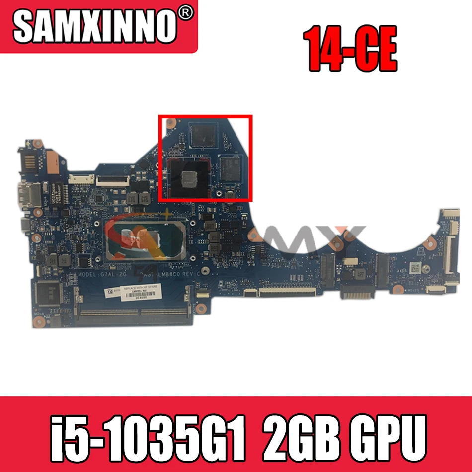 Akemy DAG7ALMB8C0 Laptop Motherboard FOR HP Pavilion Laptop TPN-Q207 14-ce mainboard with 100% fully i5-1035G1 i5-1035G7 2GB GPU
Akemy DAG7ALMB8C0 Laptop Motherboard FOR HP Pavilion Laptop TPN-Q207 14-ce mainboard with 100% fully i5-1035G1 i5-1035G7 2GB GPU