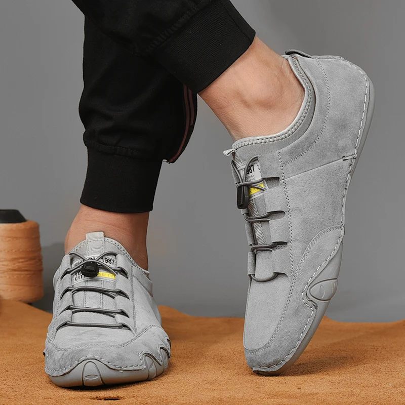 2022Men's Sneakers cow suede Leather Loafers Shoes Fashion Slip on Driving Shoes Soft men shoes
2022Men's Sneakers cow suede Leather Loafers Shoes Fashion Slip on Driving Shoes Soft men shoes