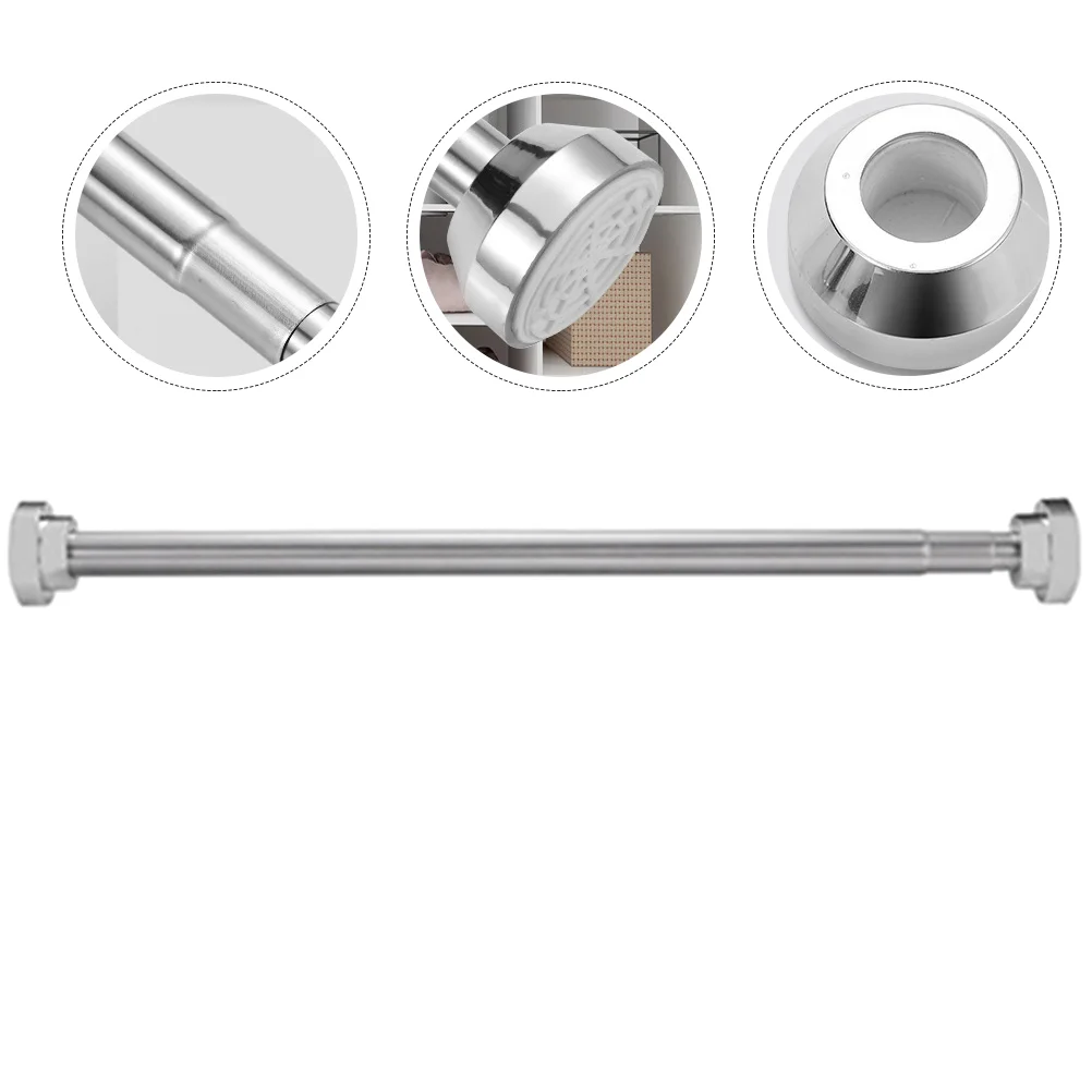 Thicken Telescopic Curtain Rod Outdoor Clothes Drying Rack Doorway Curtains Stainless Steel Extendable Rail Bar
Thicken Telescopic Curtain Rod Outdoor Clothes Drying Rack Doorway Curtains Stainless Steel Extendable Rail Bar