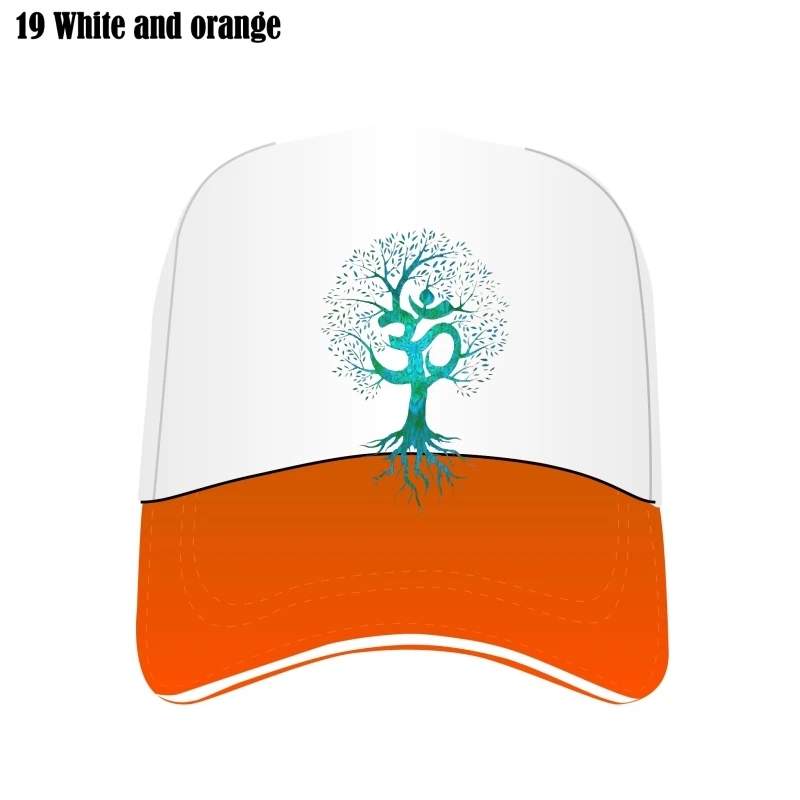 

2022 Fashion Leisure Om Tree Of Life Bill Hats Harajuku Adjustable 100% Cotton Graphics Bill Hats Brands Bill Hat Caps