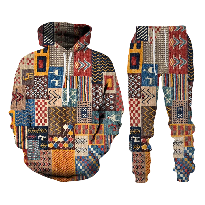 Folk Custom 3d Printed Hoodie + Pants Two Piece Men's Women's Sweatshirt/Jacket/Jacket Set Long Sleeve Retro Hip Hop Men's Suit
Folk Custom 3d Printed Hoodie + Pants Two Piece Men's Women's Sweatshirt/Jacket/Jacket Set Long Sleeve Retro Hip Hop Men's Suit