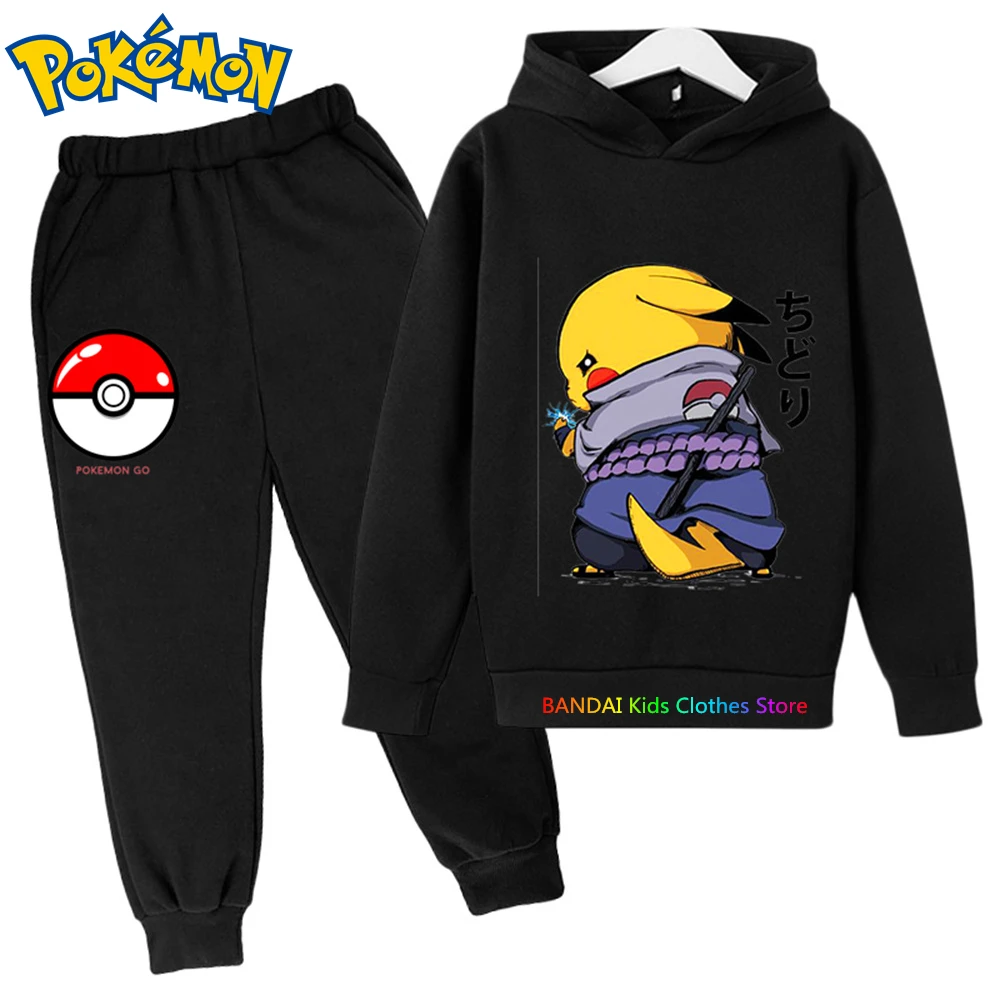 Baby Boy Clothes Kids Pokemon Sets Kids 2Pcs Long Sleeve Pikachu Hoodies+Pants Child Boy Cartoon Stree Wear Outfits 2023
Baby Boy Clothes Kids Pokemon Sets Kids 2Pcs Long Sleeve Pikachu Hoodies+Pants Child Boy Cartoon Stree Wear Outfits 2023