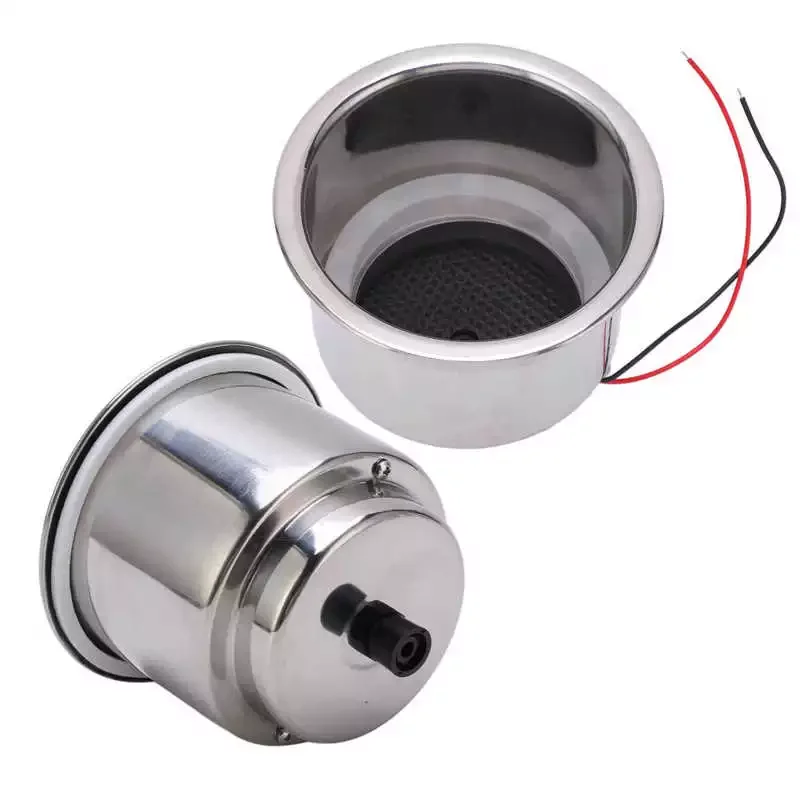 LED Cup Drink Holder Mirror Polished LED Table Cup Holder Insert with Drain for Marine Boat Car
LED Cup Drink Holder Mirror Polished LED Table Cup Holder Insert with Drain for Marine Boat Car