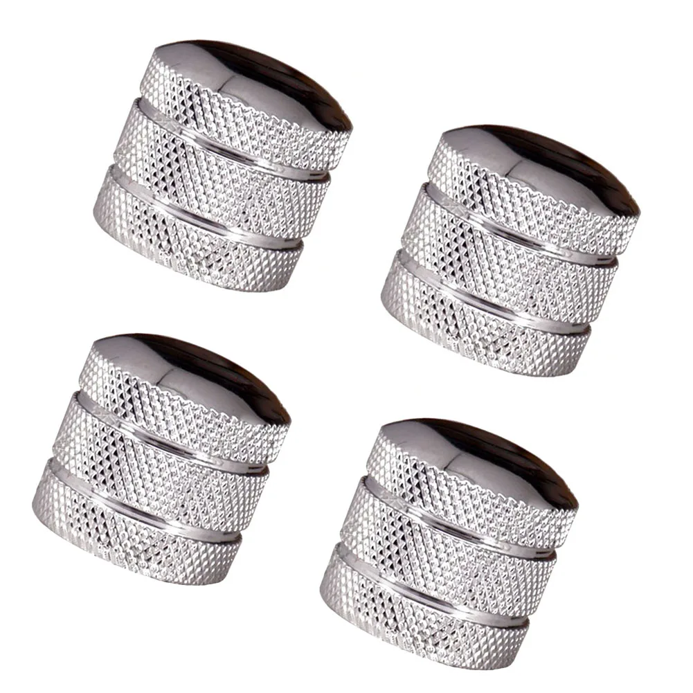 4PCS Plated Guitar Bass Dome Tone Volume Control Knobs For Electric Guitar Bass Replacemences Music Instruments Parts
4PCS Plated Guitar Bass Dome Tone Volume Control Knobs For Electric Guitar Bass Replacemences Music Instruments Parts