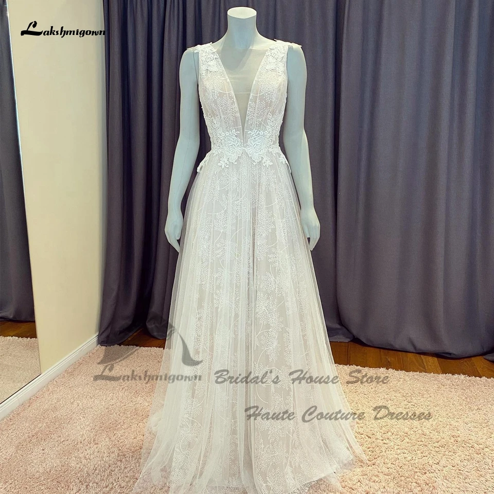 Lakshmigown Princess Women Wedding Dress Beach Summer 2024 Robe De Mariee Plunging V Neck Boho Lace Bridal Gowns Open Back
Lakshmigown Princess Women Wedding Dress Beach Summer 2024 Robe De Mariee Plunging V Neck Boho Lace Bridal Gowns Open Back
