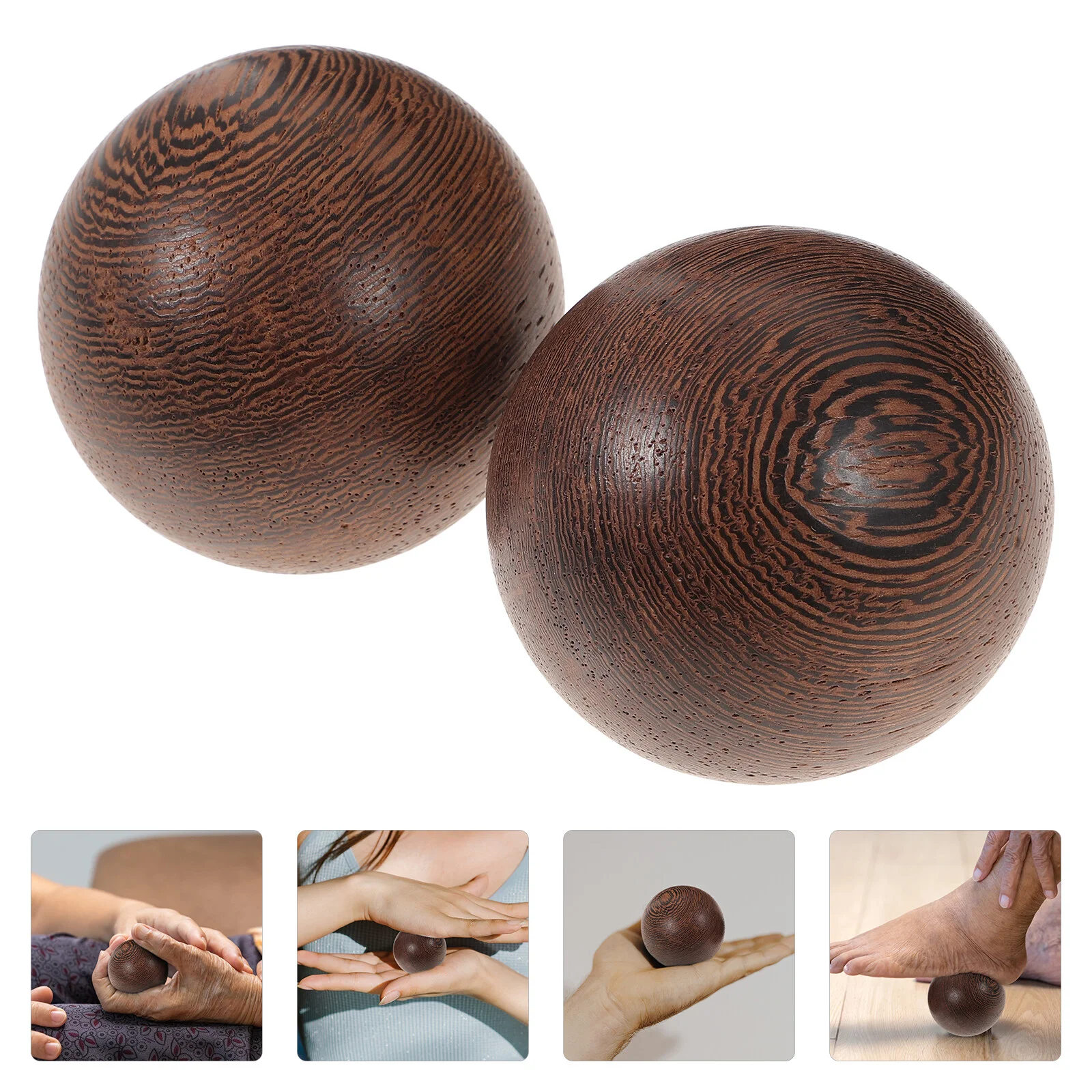Wooden Chinese Baoding Balls Athletics Plantar Health Balls Fasciitis Balls Fitness Hand Exercise Balls 5cm
Wooden Chinese Baoding Balls Athletics Plantar Health Balls Fasciitis Balls Fitness Hand Exercise Balls 5cm