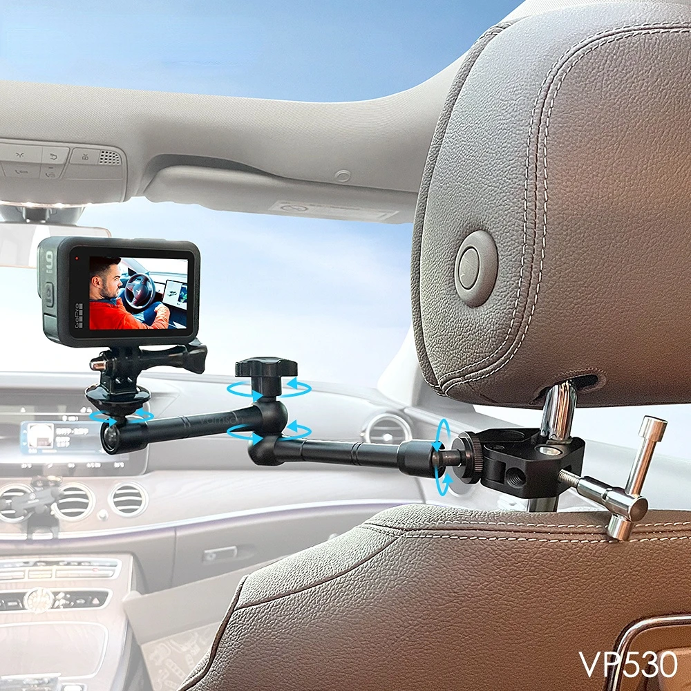 MaxGo 7-11 Inch Adjustable Car Seat Stand for GoPro Hero 11 10 9 Action Camera Bracket Accessories for iPhone for insta360 Dji
MaxGo 7-11 Inch Adjustable Car Seat Stand for GoPro Hero 11 10 9 Action Camera Bracket Accessories for iPhone for insta360 Dji