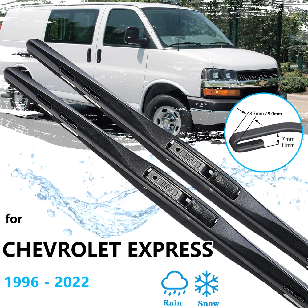 For Chevrolet Express Savana 2500 3500 1996~2022 Winter Wipers Blades Rubber Front Window Windscreen Cleaning Accessory U J Hook
For Chevrolet Express Savana 2500 3500 1996~2022 Winter Wipers Blades Rubber Front Window Windscreen Cleaning Accessory U J Hook