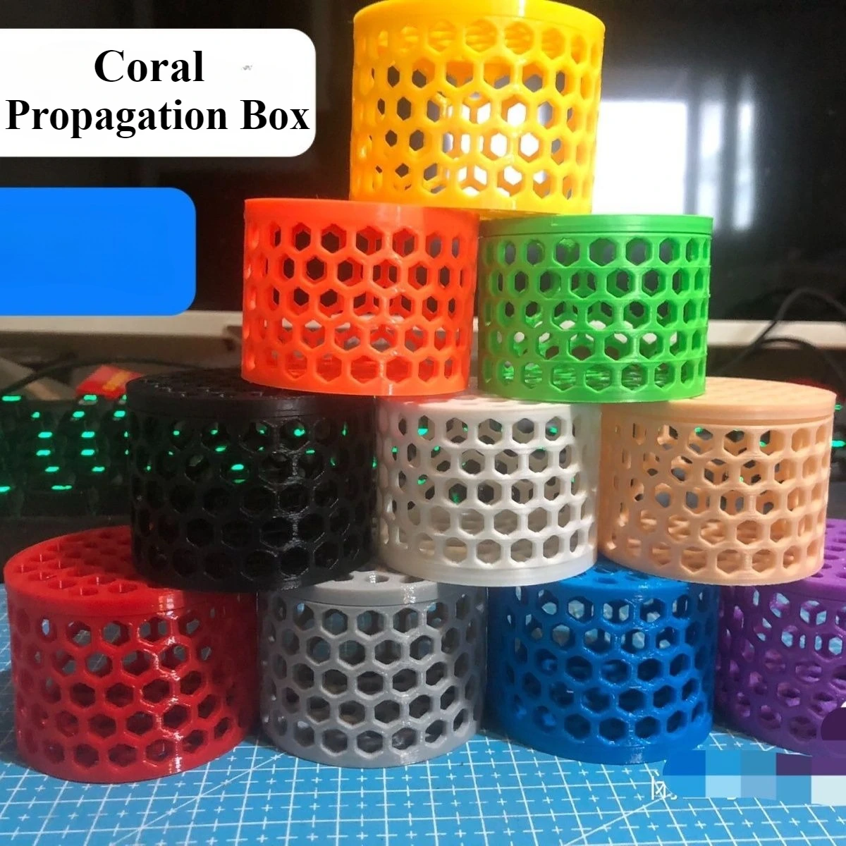 Флуоресцентные SPS LPS коралловые монтажные инструменты, защитная коробка, коралловое воспроизведение, украшение для аквариума, коробка для пересадки кораллов
Флуоресцентные SPS LPS коралловые монтажные инструменты, защитная коробка, коралловое воспроизведение, украшение для аквариума, коробка для пересадки кораллов