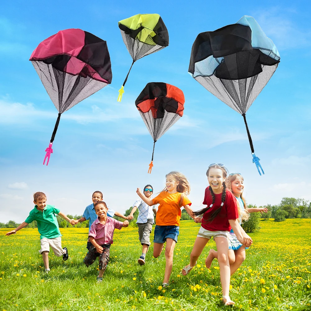 Hand Throwing Parachute Kids Outdoor Funny Toys Game Play Educational Toys for Children Fly Parachute Sport Mini Soldier Toy 
Hand Throwing Parachute Kids Outdoor Funny Toys Game Play Educational Toys for Children Fly Parachute Sport Mini Soldier Toy