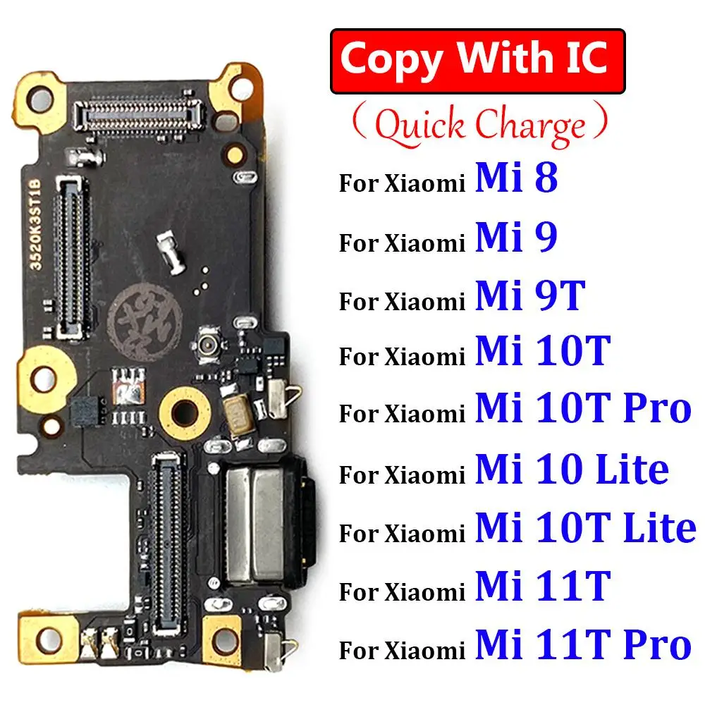 New USB Charge Port Jack Dock Connector Charging Board Flex Cable For Xiaomi Mi 8 9 9T 110 0T 11T 11 12 Pro Lite Replacement
New USB Charge Port Jack Dock Connector Charging Board Flex Cable For Xiaomi Mi 8 9 9T 110 0T 11T 11 12 Pro Lite Replacement