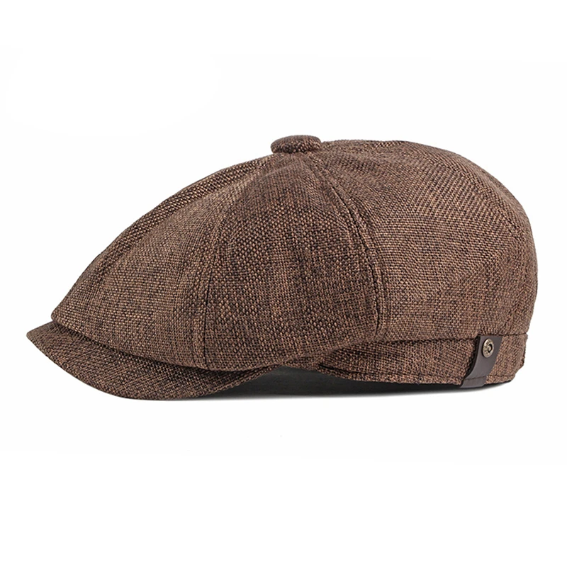 Men Newsboy Cap Thin Vintage Herringbone Octagon Spring Summer Cap Breathable Women Casual Striped Berets Flat Hat New
Men Newsboy Cap Thin Vintage Herringbone Octagon Spring Summer Cap Breathable Women Casual Striped Berets Flat Hat New