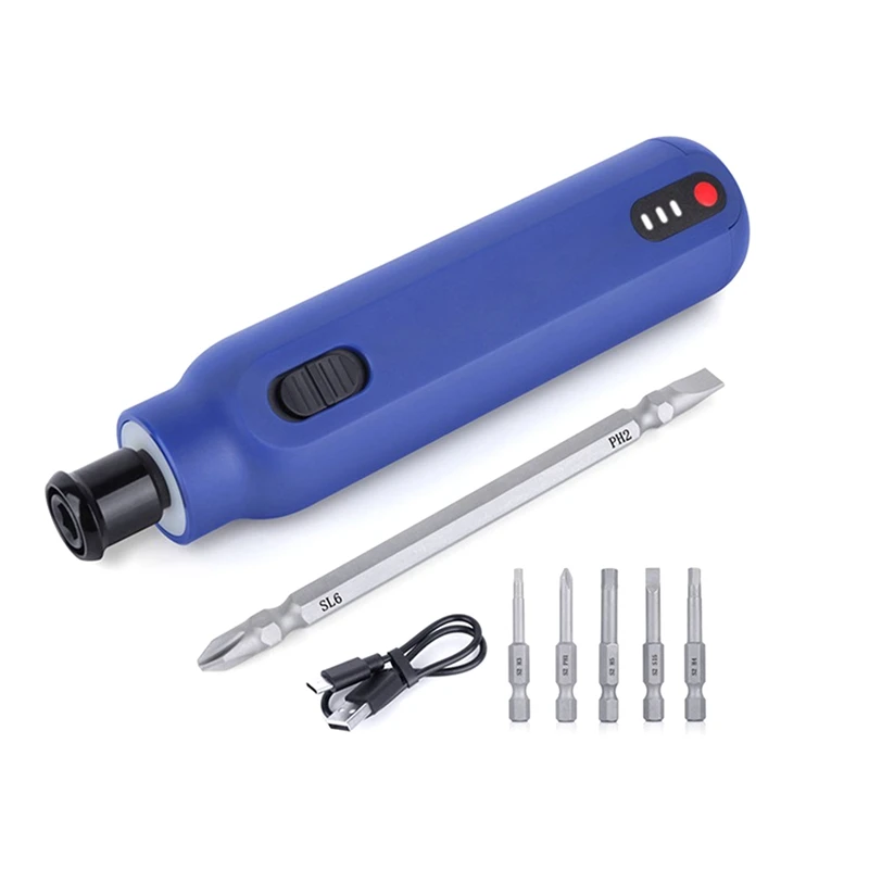 Electric Screwdriver Set 3.6V Rechargeable Cordless Automatic Screwdriver Hand Drill Multi-Function Electric Batch Tool
Electric Screwdriver Set 3.6V Rechargeable Cordless Automatic Screwdriver Hand Drill Multi-Function Electric Batch Tool
