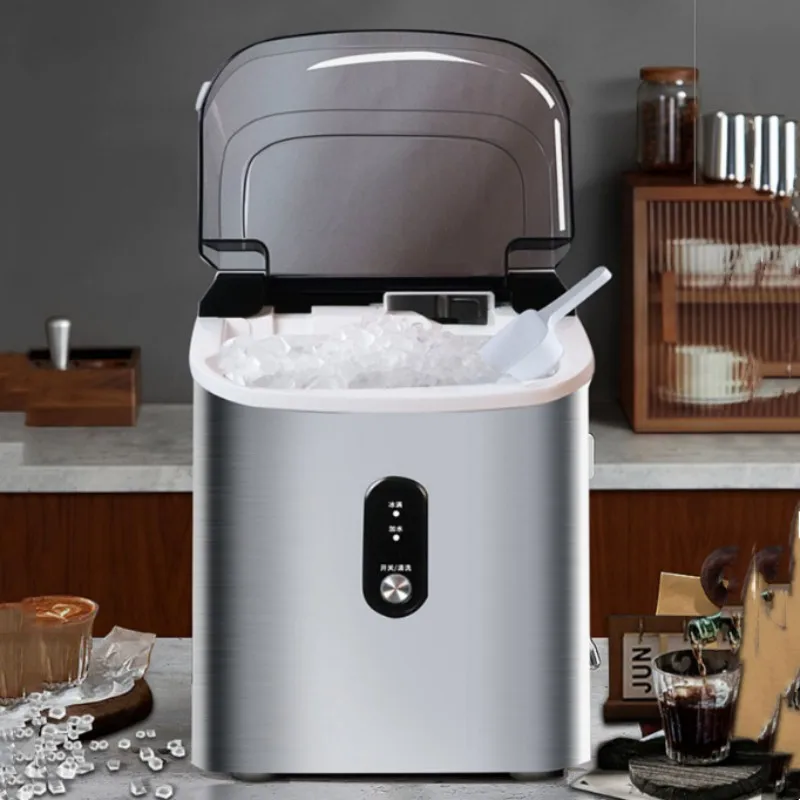 Hicon 220V Electric Ice Maker 15KG Per 24H Automatic Manual Water Filling Portable Bullet Ice Making Machine for Home Bar
Hicon 220V Electric Ice Maker 15KG Per 24H Automatic Manual Water Filling Portable Bullet Ice Making Machine for Home Bar