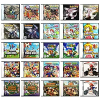 

Pokemon DS Games Cartridge Video Game Console Card Diamond Platinum Mario Kart Bros Party with Box and Manual for NDS/3DS/2DS