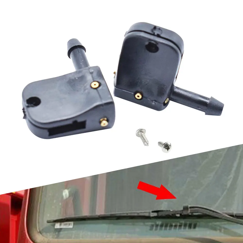 2Pcs Car Front Windshield Washer Nozzles Jet Spray For 12mm Wiper Arm Van Trunk For Mercedes-Benz For Renault High Quality
2Pcs Car Front Windshield Washer Nozzles Jet Spray For 12mm Wiper Arm Van Trunk For Mercedes-Benz For Renault High Quality