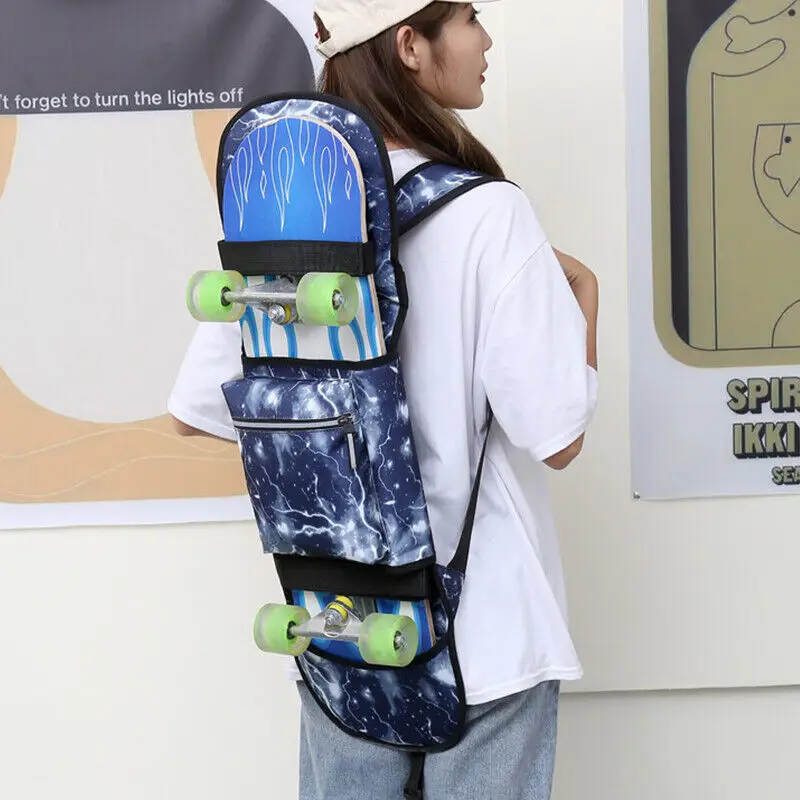 Foldable Skateboard Backpack Durable Skateboard Bag Men and Women Sports Waterproof Longboard Backpack Outdoor Sport Accessories
Foldable Skateboard Backpack Durable Skateboard Bag Men and Women Sports Waterproof Longboard Backpack Outdoor Sport Accessories