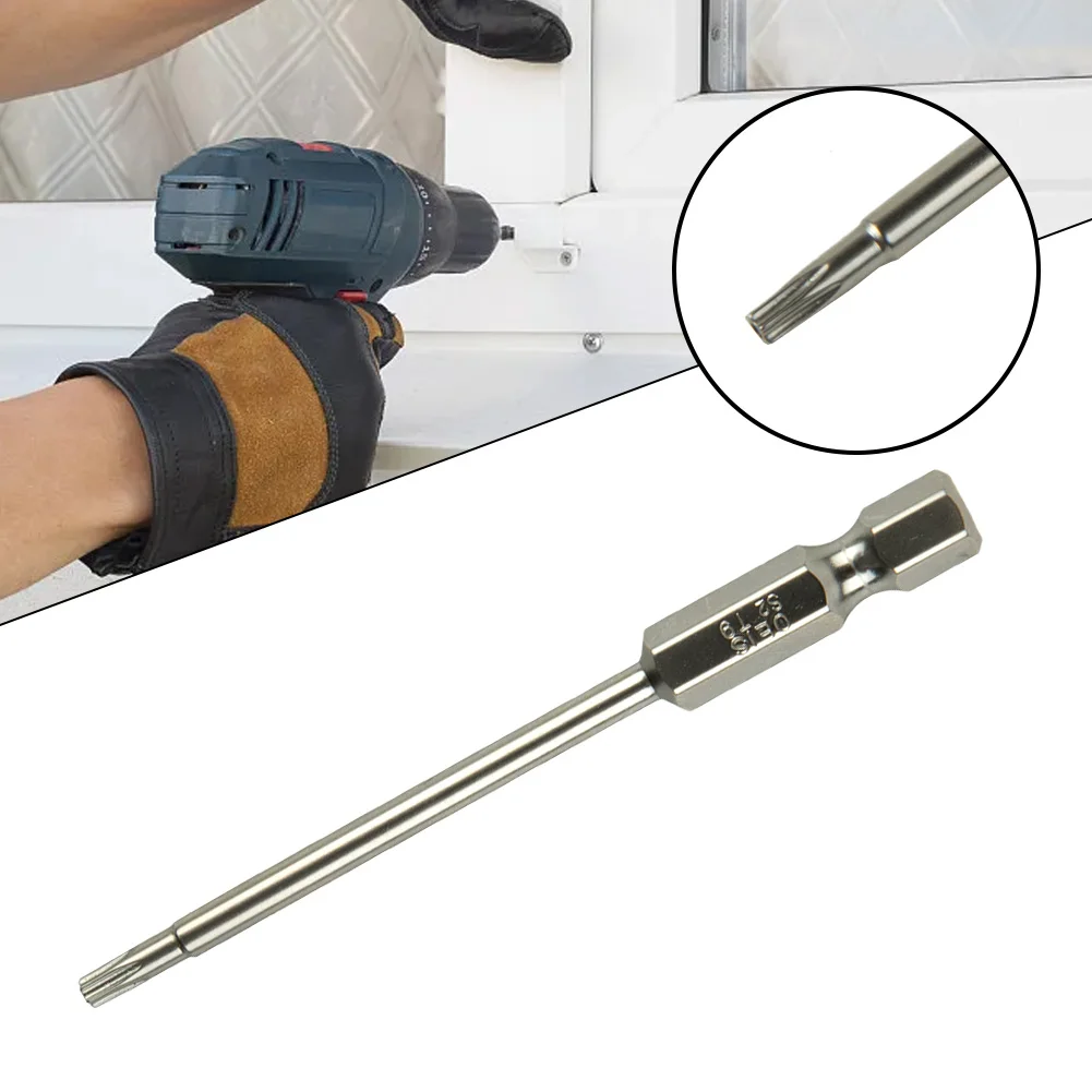 1pc 75mm Hollow Torx Screwdriver Bit 1/4 Inch Hex Shank Magnetic Head Screw Driver Bit Torx T6-T40 Tool For Exact Screw Unscrew
1pc 75mm Hollow Torx Screwdriver Bit 1/4 Inch Hex Shank Magnetic Head Screw Driver Bit Torx T6-T40 Tool For Exact Screw Unscrew