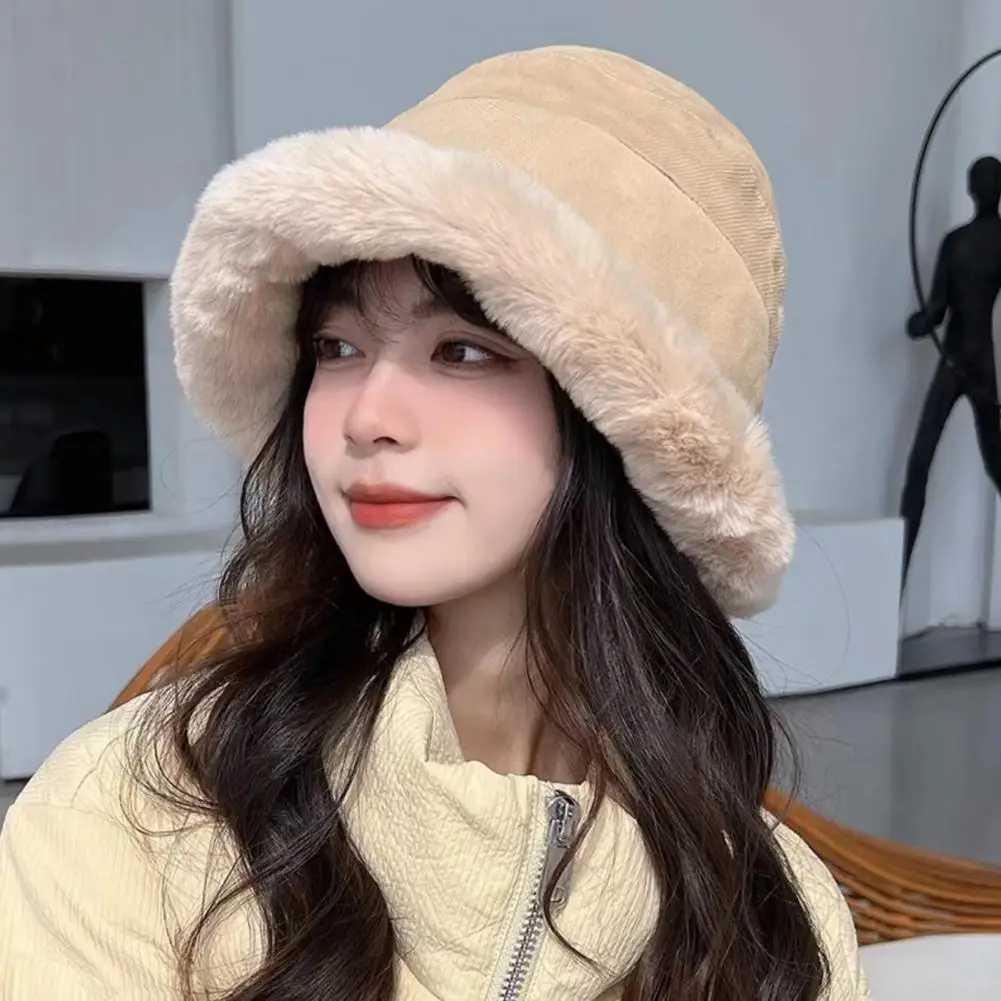 Convenient to Carry Hat Stylish Women's Winter Bucket Hat Soft Plush Foldable Windproof Trendy Outdoor Fisherman for Fashionable
Convenient to Carry Hat Stylish Women's Winter Bucket Hat Soft Plush Foldable Windproof Trendy Outdoor Fisherman for Fashionable