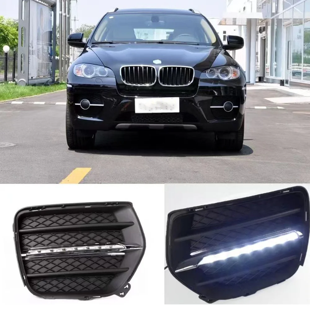 2pcs For BMW X6 E71 2009-2013 6000K White Light LED Daytime Driving Running Light DRL Car Fog Lamp
2pcs For BMW X6 E71 2009-2013 6000K White Light LED Daytime Driving Running Light DRL Car Fog Lamp