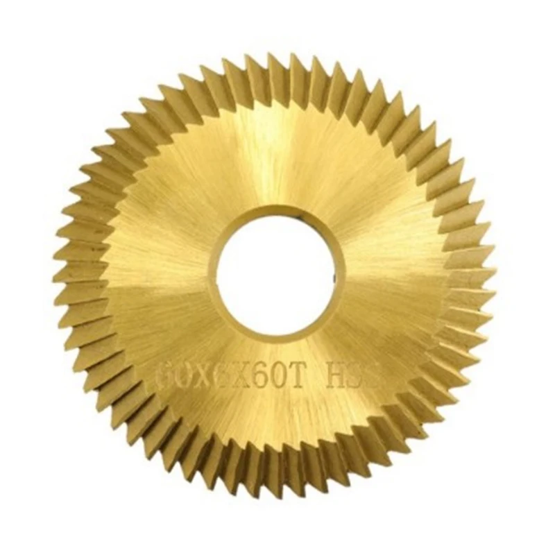 Key Cutting Blade 60X6X16X60T Tin Coating HSS Key Cutting Machine Cutter Locksmith Tool Key Duplicate Machine Blade
Key Cutting Blade 60X6X16X60T Tin Coating HSS Key Cutting Machine Cutter Locksmith Tool Key Duplicate Machine Blade