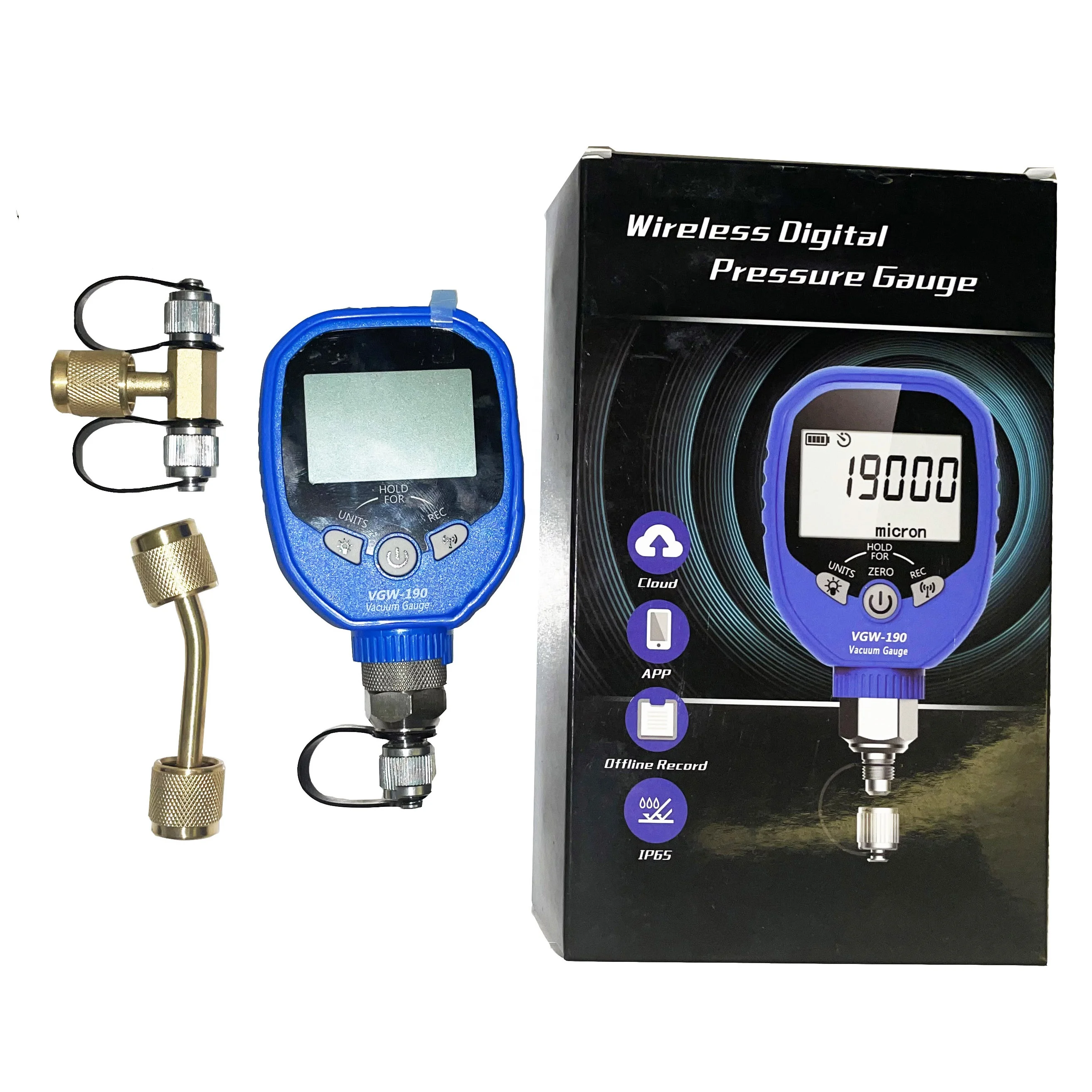 Digital Vacuum Gauge for Micron Meter Refrigerant Vacuum Meter Digital Micron Leakage Test Micron Gauge
Digital Vacuum Gauge for Micron Meter Refrigerant Vacuum Meter Digital Micron Leakage Test Micron Gauge