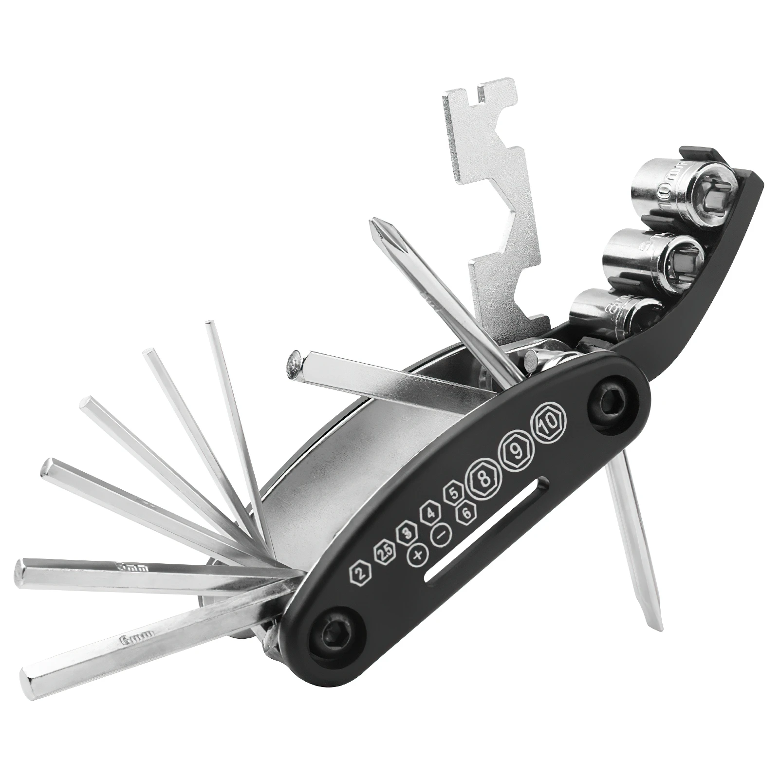 16 in 1 Bicycle Multi Repair Tool Kit Protable Bicycle Tools Sets Mountain Bike Hex Spoke Wrench Mountain Cycle Screwdriver Tool
16 in 1 Bicycle Multi Repair Tool Kit Protable Bicycle Tools Sets Mountain Bike Hex Spoke Wrench Mountain Cycle Screwdriver Tool