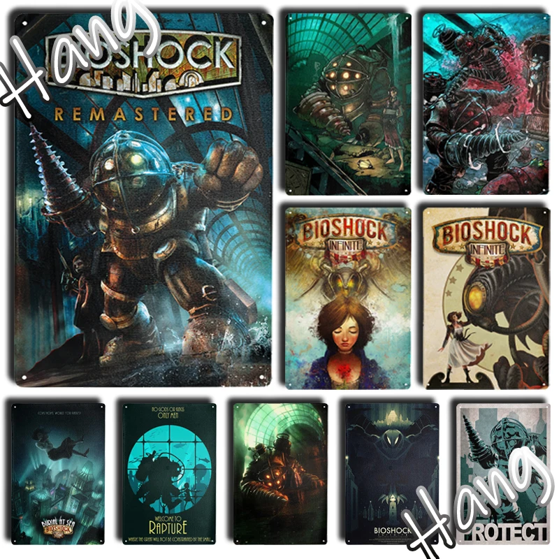 Bioshock Bioshock Poster Plaque Metal Tin Sign Plates 8x12 Inch for Home Living Room Bedroom Internet Coffee Cafe Wall Decor
Bioshock Bioshock Poster Plaque Metal Tin Sign Plates 8x12 Inch for Home Living Room Bedroom Internet Coffee Cafe Wall Decor