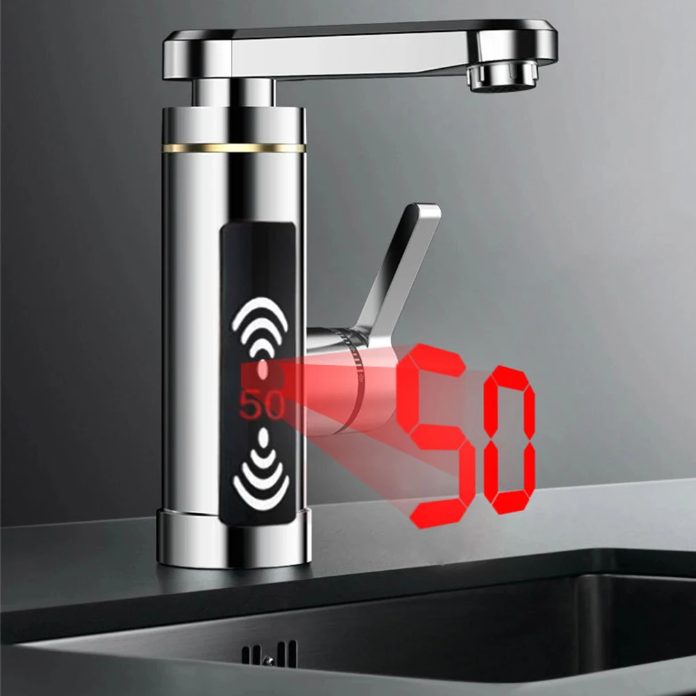 Instant Faucet Household Electric Heating Kitchen Tap 3000 W 0.04-0.5MPA 220V/50Hz LED Digital Display Fast Thermal Water Heater
Instant Faucet Household Electric Heating Kitchen Tap 3000 W 0.04-0.5MPA 220V/50Hz LED Digital Display Fast Thermal Water Heater