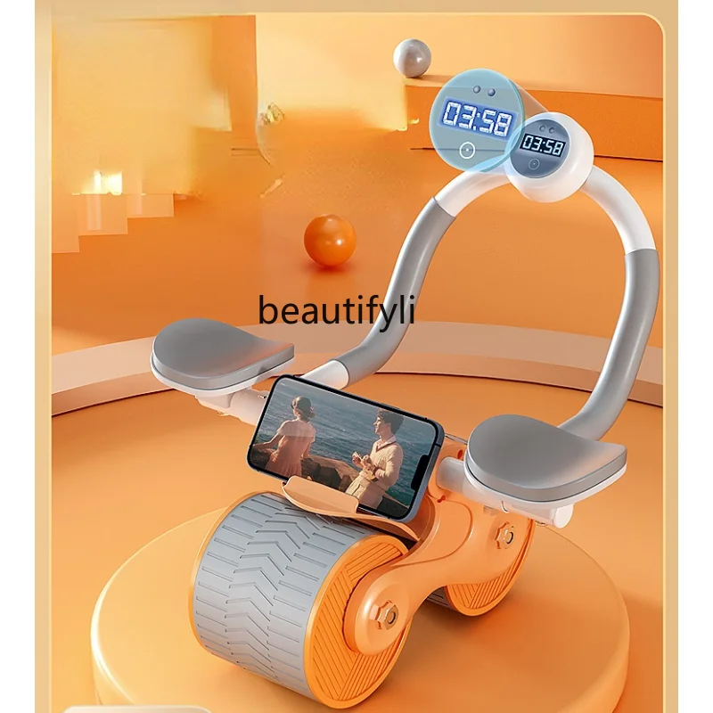 Abdominal Wheel Automatic Rebound Belly Contracting Abdominal Muscle Training Unisex Household Elbow Support Fitness Equipment
Abdominal Wheel Automatic Rebound Belly Contracting Abdominal Muscle Training Unisex Household Elbow Support Fitness Equipment