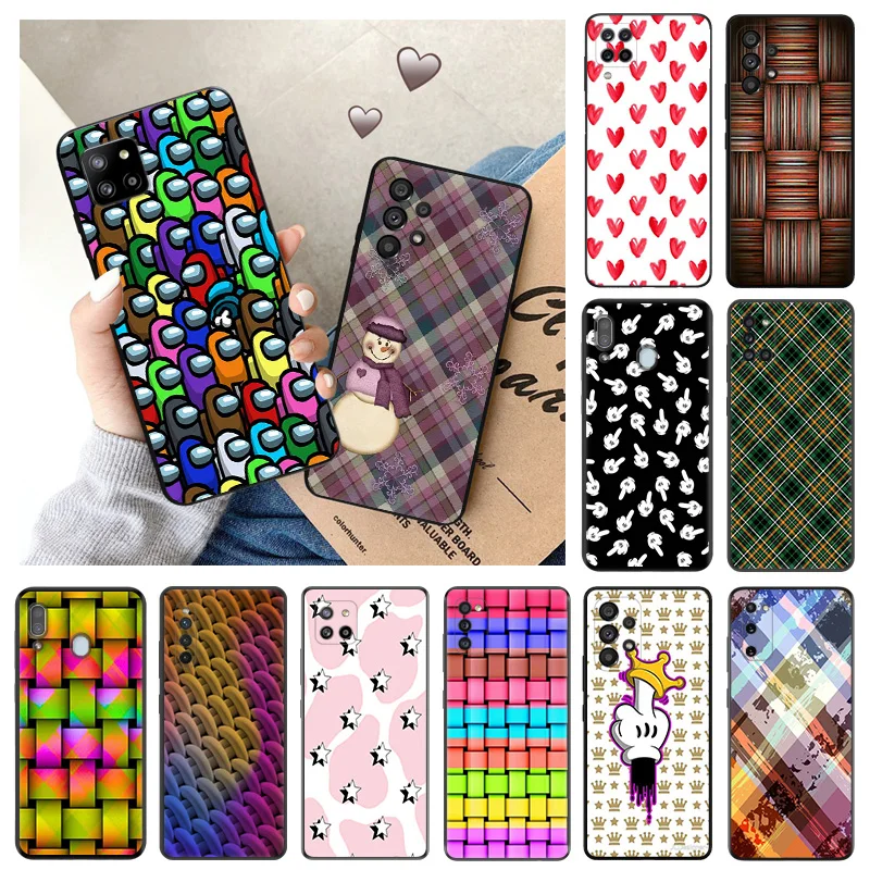 For Samsung A13 A12 A11 A21S A22 5G A23 A50 A40 A30 A20 A10E A70 A24 A04 Cartoon Lattice Grid Puzzle Soft Phone Shell Case Cover 
For Samsung A13 A12 A11 A21S A22 5G A23 A50 A40 A30 A20 A10E A70 A24 A04 Cartoon Lattice Grid Puzzle Soft Phone Shell Case Cover