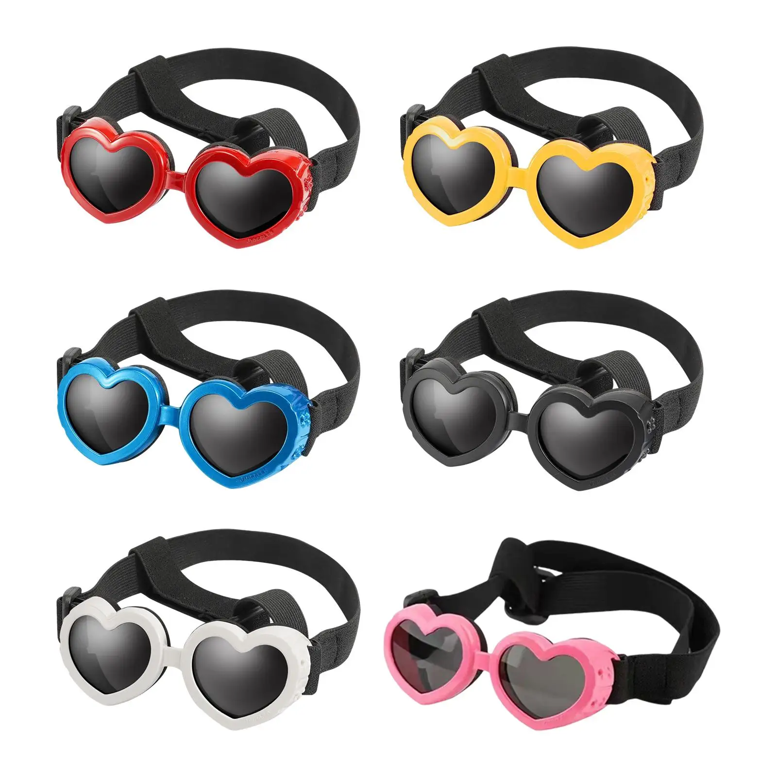 Dog Goggles Pet Sunglasses Adjustable Eye Wear Windproof Sung Glasses for Dogs
Dog Goggles Pet Sunglasses Adjustable Eye Wear Windproof Sung Glasses for Dogs