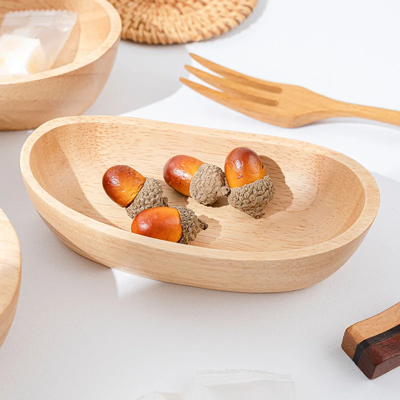 Wooden Bowl Boat Shaped Plate Sushi Snack Plate Fruit Salad Dessert Bowl Tableware Set for Kitchen Item Utensils Home Dinnerware
Wooden Bowl Boat Shaped Plate Sushi Snack Plate Fruit Salad Dessert Bowl Tableware Set for Kitchen Item Utensils Home Dinnerware