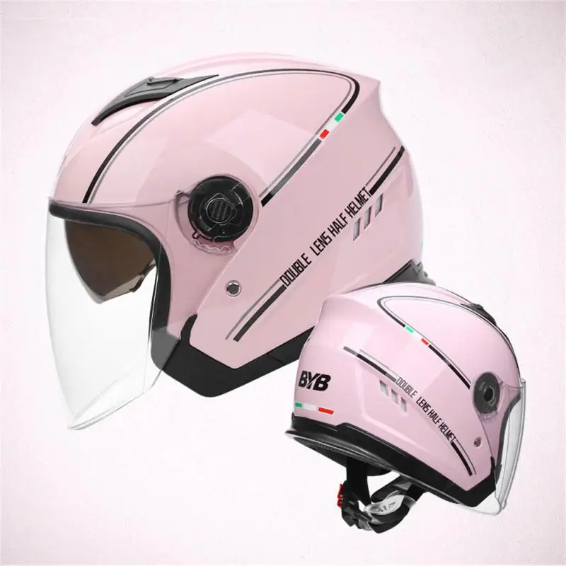 Electric Bicycle Helmet 56-62cm Durable Universal Ventilation Portable Motorcycle Supplies Riding Helmet Double Lens
Electric Bicycle Helmet 56-62cm Durable Universal Ventilation Portable Motorcycle Supplies Riding Helmet Double Lens