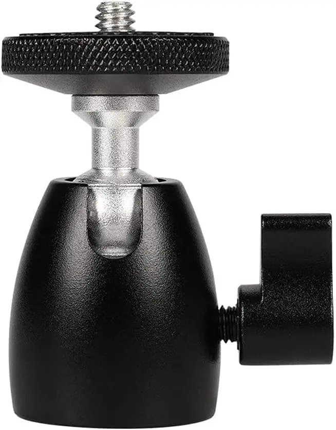 NEW Ballhead cabeça articulada para tripés ring lights suporte camera celular live grande
NEW Ballhead cabeça articulada para tripés ring lights suporte camera celular live grande