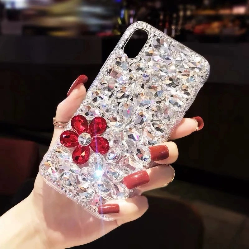 Luxury Bling Rhinestone Diamond Flowers Case Cover For Xiaomi Redmi10X Pro Note10 Pro Max Note 10S 8A 9A 9C Glitter Cover Capa
Luxury Bling Rhinestone Diamond Flowers Case Cover For Xiaomi Redmi10X Pro Note10 Pro Max Note 10S 8A 9A 9C Glitter Cover Capa