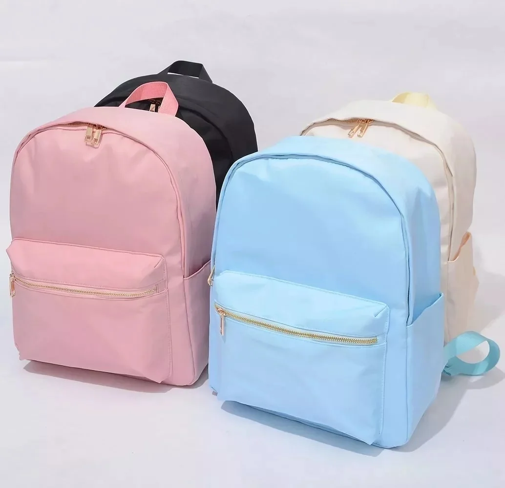 Solid Color Nylon Waterproof BackPack Large School Bag for Teenage Girls College Student Large Capacity Travel Bag
Solid Color Nylon Waterproof BackPack Large School Bag for Teenage Girls College Student Large Capacity Travel Bag